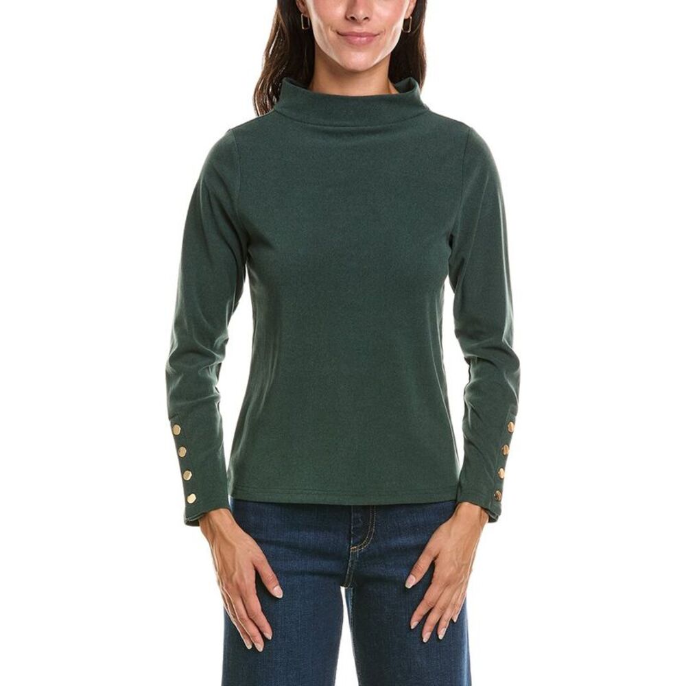 Duffield Lane Womens Elaine Top, Green